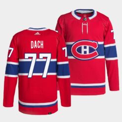 Montreal Canadiens Kirby Dach Red Home Jersey