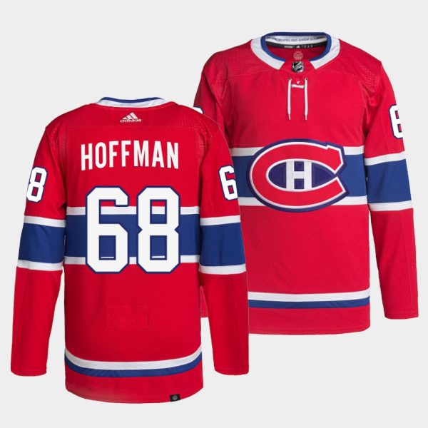 Montreal Canadiens Mike Hoffman Home Red Jersey Montreal Canadiens Mike Hoffman Home Red Jersey