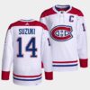 Montreal Canadiens Nick Suzuki Black History Night  Black Chandail Jersey