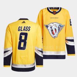 Nashville Predators Cody Glass Reverse Yellow Jersey