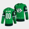 Nashville Predators Custom Golden Edition Limited White Jersey