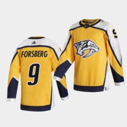 Nashville Predators Filip Forsberg Reverse Gold Special Edition Jersey