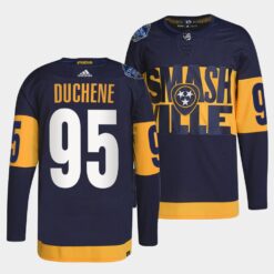 Nashville Predators Matt Duchene Stadium Series Navy Jersey