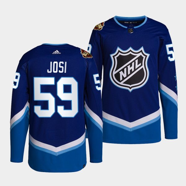 Nashville Predators Roman Josi 2022 NHL All-Star Blue Jersey Nashville Predators Roman Josi 2022 NHL All-Star Blue Jersey