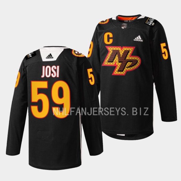 Nashville Predators Roman Josi 2023 Black History Month Black Jersey Nashville Predators Roman Josi 2023 Black History Month Black Jersey