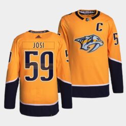 Nashville Predators Roman Josi Home Gold Jersey