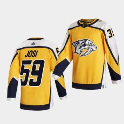 Nashville Predators Roman Josi Reverse Gold Jersey