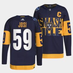 Nashville Predators Roman Josi Stadium Series Navy Jersey
