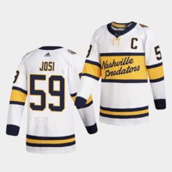 Nashville Predators Roman Josi Winter Classic White Jersey