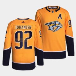 Nashville Predators Ryan Johansen Home Gold Jersey