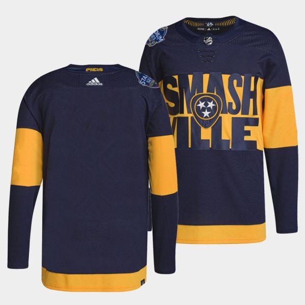 Nashville Predators Team 2022 Stadium Series Navy Jersey Nashville Predators Team 2022 Stadium Series Navy Jersey