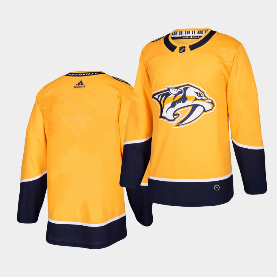 Nashville Predators Team Gold Home Jersey Nashville Predators Team Gold Home Jersey