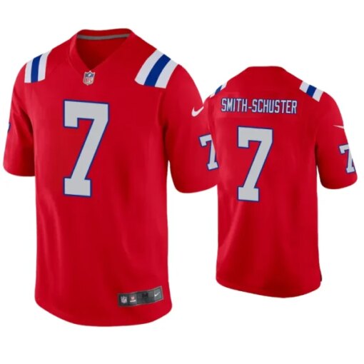 New England Patriots JuJu Smith-Schuster Red Alternate Limited Jersey