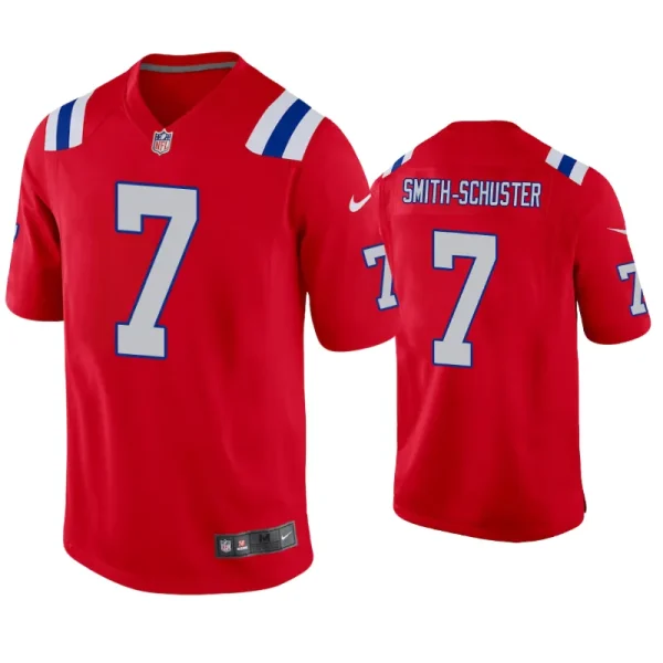 New England Patriots JuJu Smith-Schuster Red Alternate Limited Jersey New England Patriots JuJu Smith-Schuster Red Alternate Limited Jersey