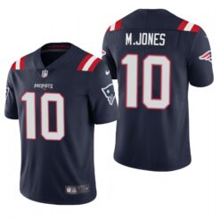 New England Patriots Mac Jones Navy Limited Jersey
