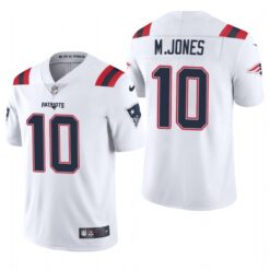 New England Patriots Mac Jones White Limited Jersey