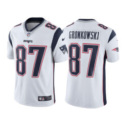 New England Patriots Rob Gronkowski White Limited Jersey