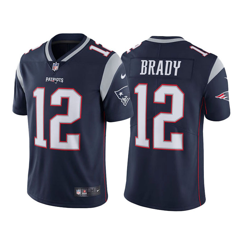 New England Patriots Tom Brady Navy Limited Jersey New England Patriots Tom Brady Navy Limited Jersey