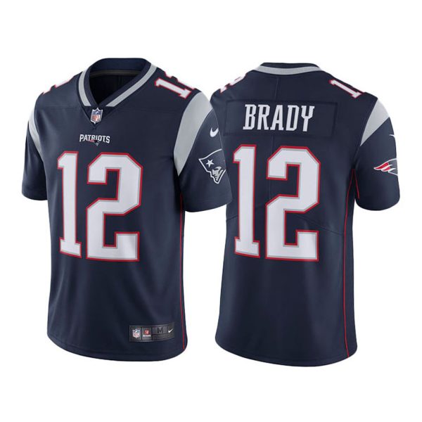New England Patriots Tom Brady Navy Limited Jersey New England Patriots Tom Brady Navy Limited Jersey