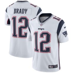 New England Patriots Tom Brady White Limited Jersey