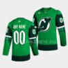 Nashville Predators Custom St. Patricks Day Green Jersey