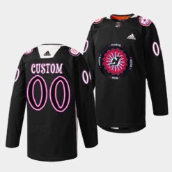 New Jersey Devils Custom Hispanic Heritage Night Black Jersey