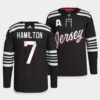 New Jersey Devils Dougie Hamilton 2022-23 Heritage White Jersey