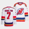 New Jersey Devils Dougie Hamilton Reverse 2022-23 White Replica Jersey