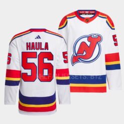 New Jersey Devils Erik Haula Reverse White Jersey