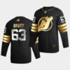 New Jersey Devils Jesper Bratt Alternate Black Jersey