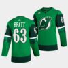 New Jersey Devils Jesper Bratt Reverse Green Special Edition Jersey