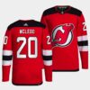 New Jersey Devils Michael McLeod 2022-23 Heritage White Jersey
