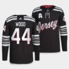 New Jersey Devils miles wood Reverse Green Special Edition Jersey