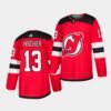 New Jersey Devils Nico Hischier Reverse Green Special Edition Jersey