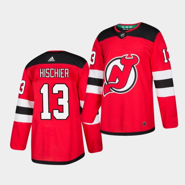New Jersey Devils Nico Hischier Home Jersey New Jersey Devils Nico Hischier Home Jersey