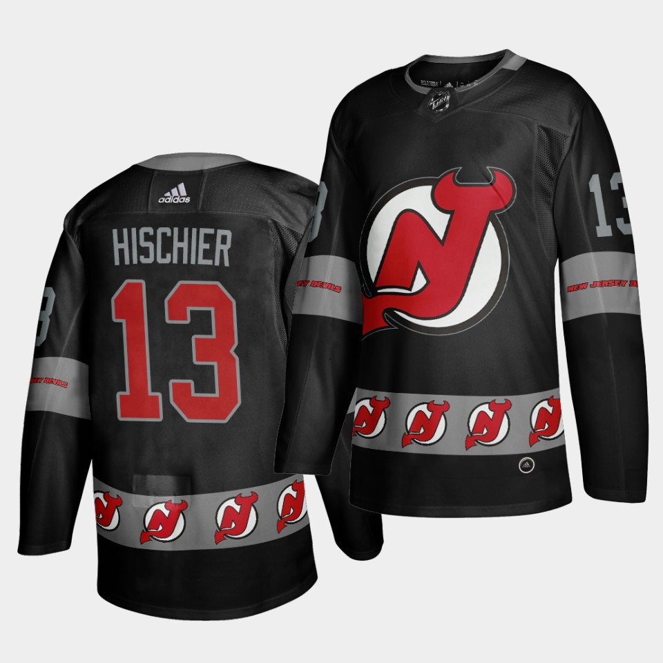 New Jersey Devils Nico Hischier sleeve Breakaway Jersey New Jersey Devils Nico Hischier sleeve Breakaway Jersey