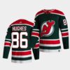 New Jersey Devils Reverse Jack Hughes White Jersey