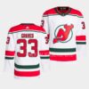 New Jersey Devils Nico Hischier St Patricks Day Green Jersey
