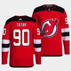 New Jersey Devils Tomas Tatar Home Red Jersey
