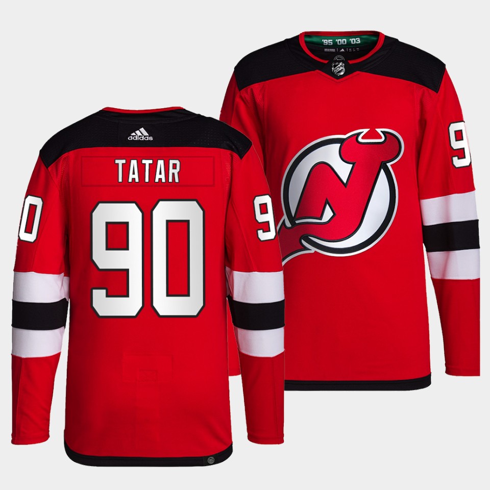 New Jersey Devils Tomas Tatar Home Red Jersey New Jersey Devils Tomas Tatar Home Red Jersey