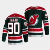 New Jersey Devils Tomas Tatar St Patricks Day Green Jersey