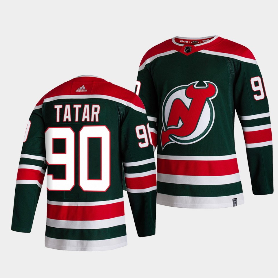 New Jersey Devils Tomas Tatar Reverse Special Edition Green Jersey New Jersey Devils Tomas Tatar Reverse Special Edition Green Jersey