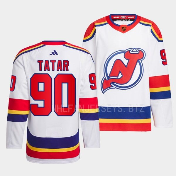 New Jersey Devils Tomas Tatar Reverse White Jersey New Jersey Devils Tomas Tatar Reverse White Jersey