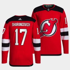 New Jersey Devils Yegor Sharangovich Home Red Jersey