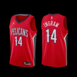 New Orleans Pelicans Brandon Ingram 2022-23 Statement Edition Jersey Red