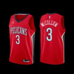 New Orleans Pelicans C.J. McCollum 2022-23 Statement Edition Jersey Red