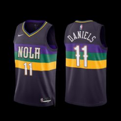 New Orleans Pelicans Dyson Daniels 2022-23 City Edition Jersey Purple