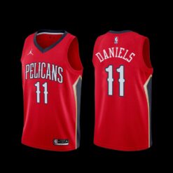 New Orleans Pelicans Dyson Daniels 2022-23 Statement Edition Jersey Red