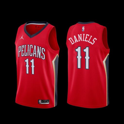 New Orleans Pelicans Dyson Daniels 2022-23 Statement Edition Jersey Red