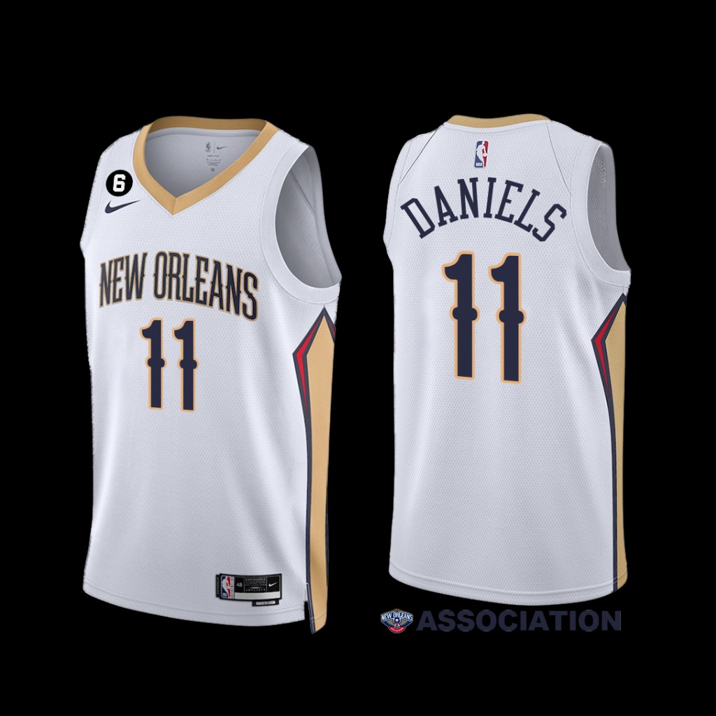 New Orleans Pelicans Dyson Daniels 2022-23 White Association Edition Jersey New Orleans Pelicans Dyson Daniels 2022-23 White Association Edition Jersey